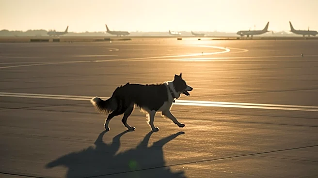 Border Collies Reduce Bird Strikes at West Virginia Airport, Enhancing Passenger Safety