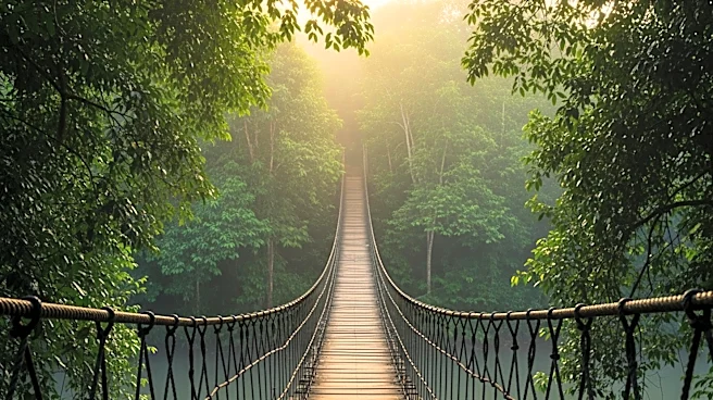 Orangutan Crosses New Bridge in Sumatra, Reuniting Split Communities