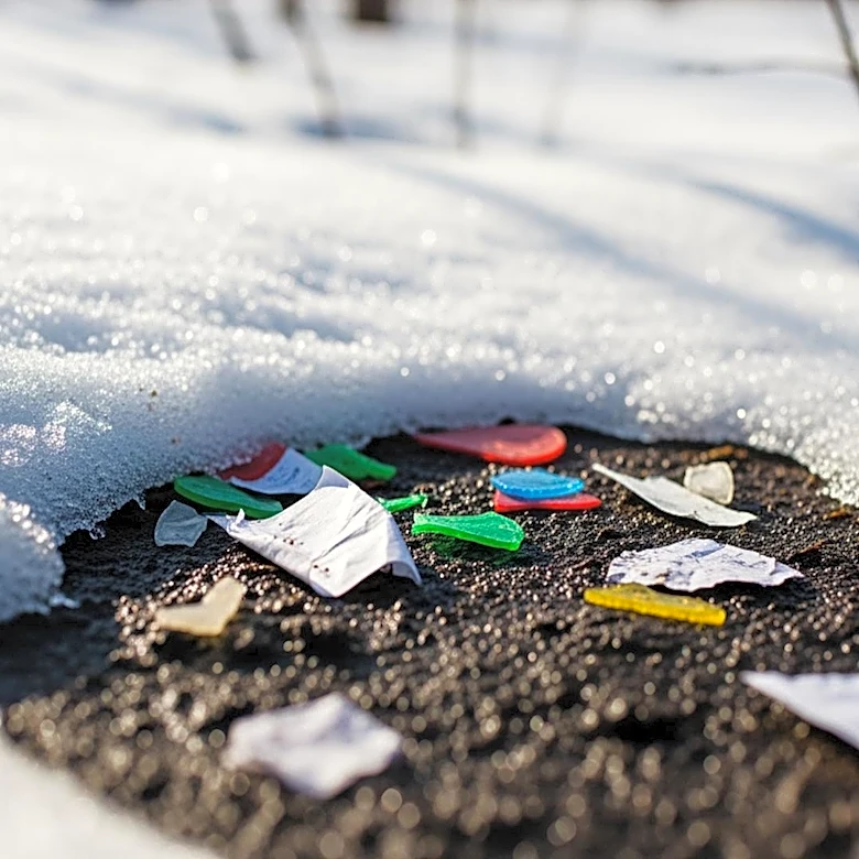 Spring Melt Uncovers Litter Problem Near Gufunes Recycling Site in Reykjavik