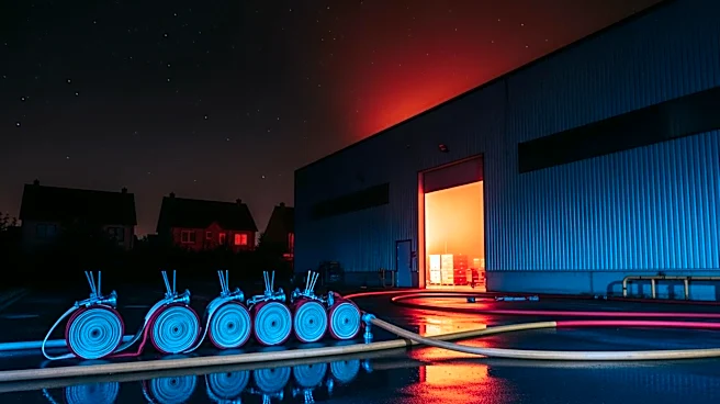 Stockton Fire Department Contain Late-night Warehouse Blaze, Preventing Spread to Nearby Homes