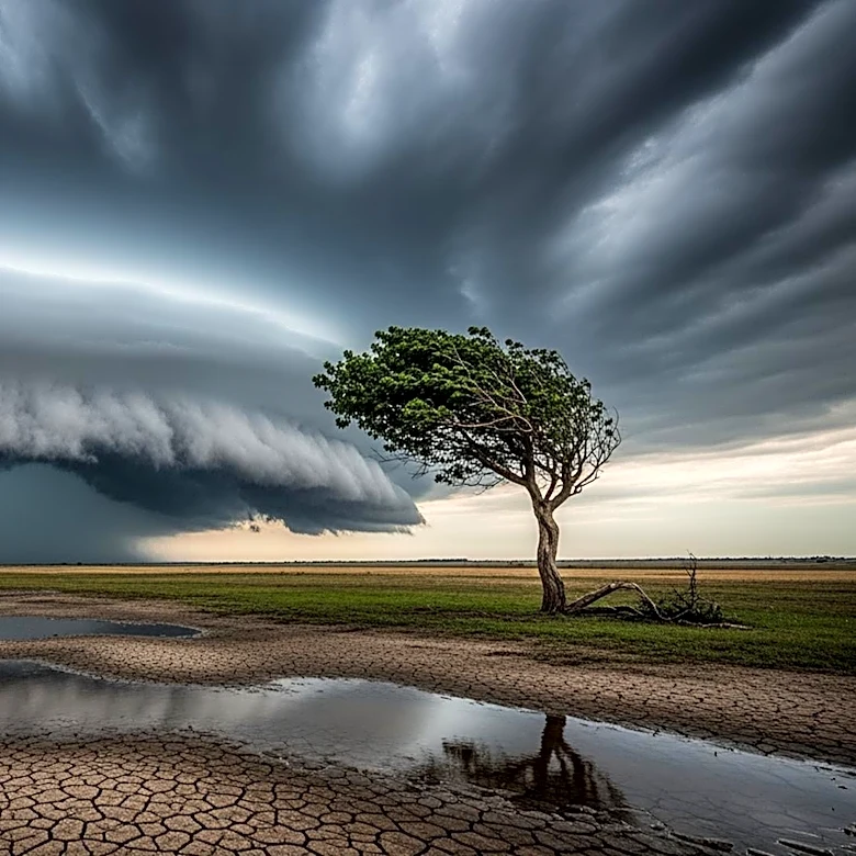 Severe Weather Threatens Central U.S. with Tornadoes and Flash Floods