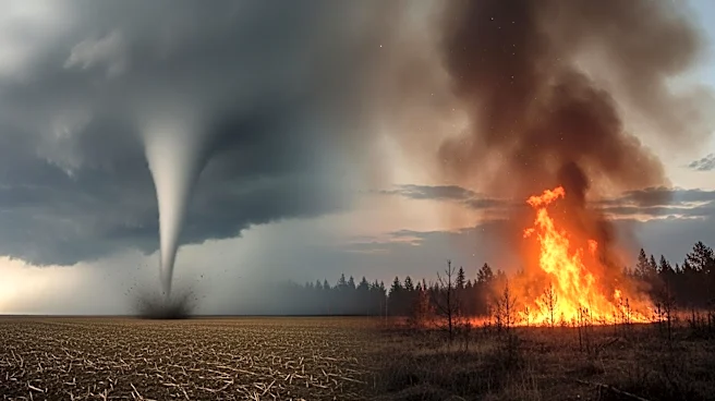 Texas Tornado and Georgia Wildfires Cause Fatalities and Displacement Amid Severe Weather