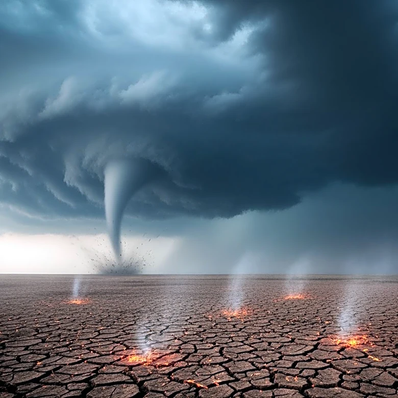 Severe Weather Forecast: Tornadoes and Wildfires Threaten Central U.S.