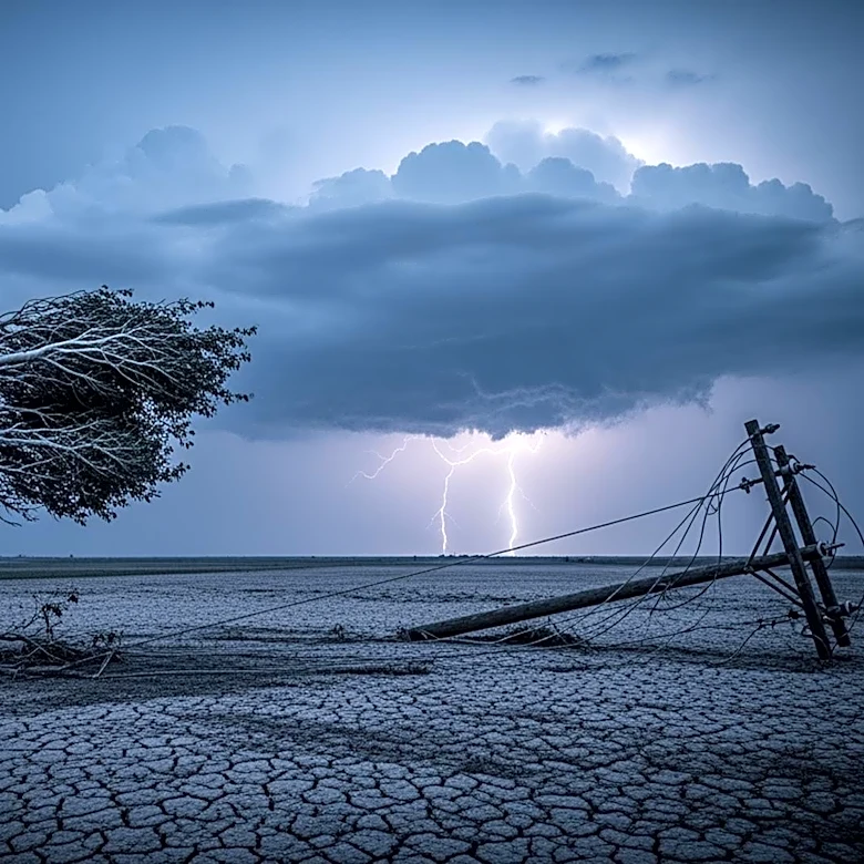 Tornado Strikes Oklahoma Town, Damaging 40 Homes and Causing Power Outages