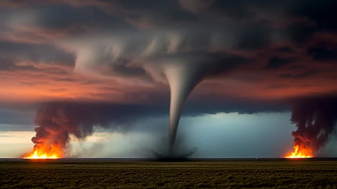 Severe Weather Threatens Central U.S. with Tornadoes and Wildfires