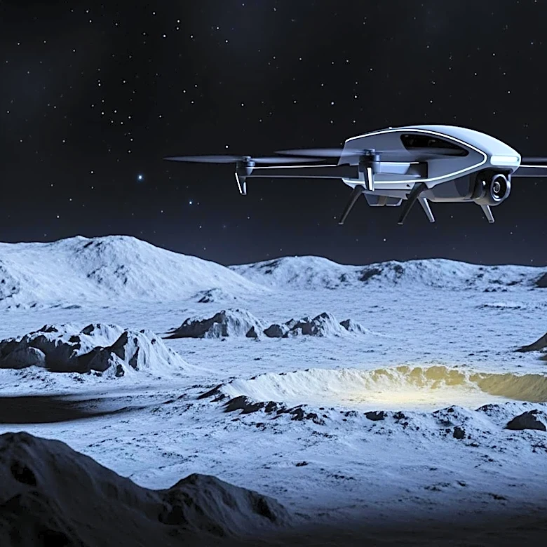 NASA Plans MoonFall Drones to Scout Lunar South Pole for Artemis Missions