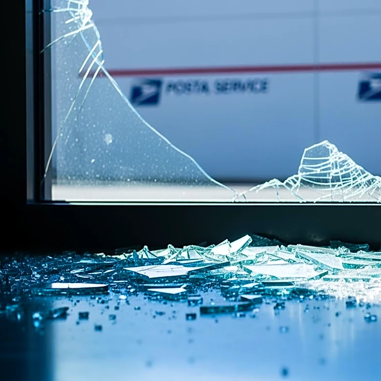 SUV Crashes into Miami-Dade Post Office, Shattering Windows and Prompting Investigation