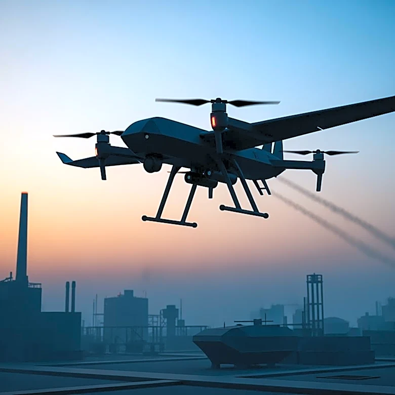 Ukrainian Drones Target Russian Military and Industrial Sites, Causing Significant Damage