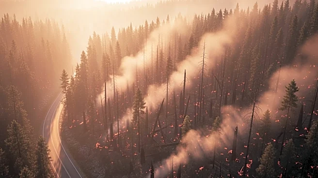 Georgia Wildfire Expands, Prompting Potential Evacuations