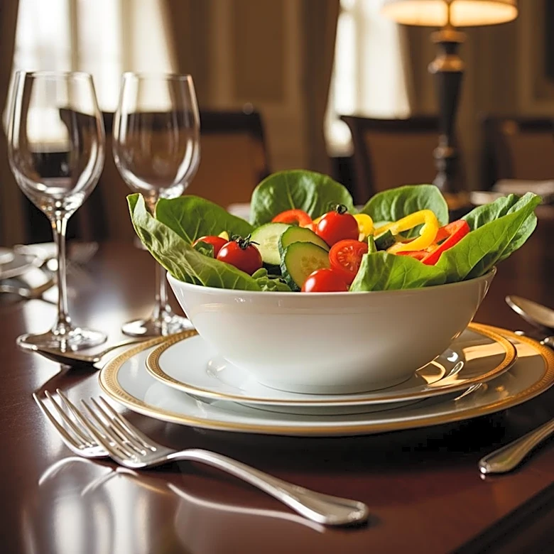 Calm Amid Chaos: Man Continues Eating Salad During White House Dinner Shooting