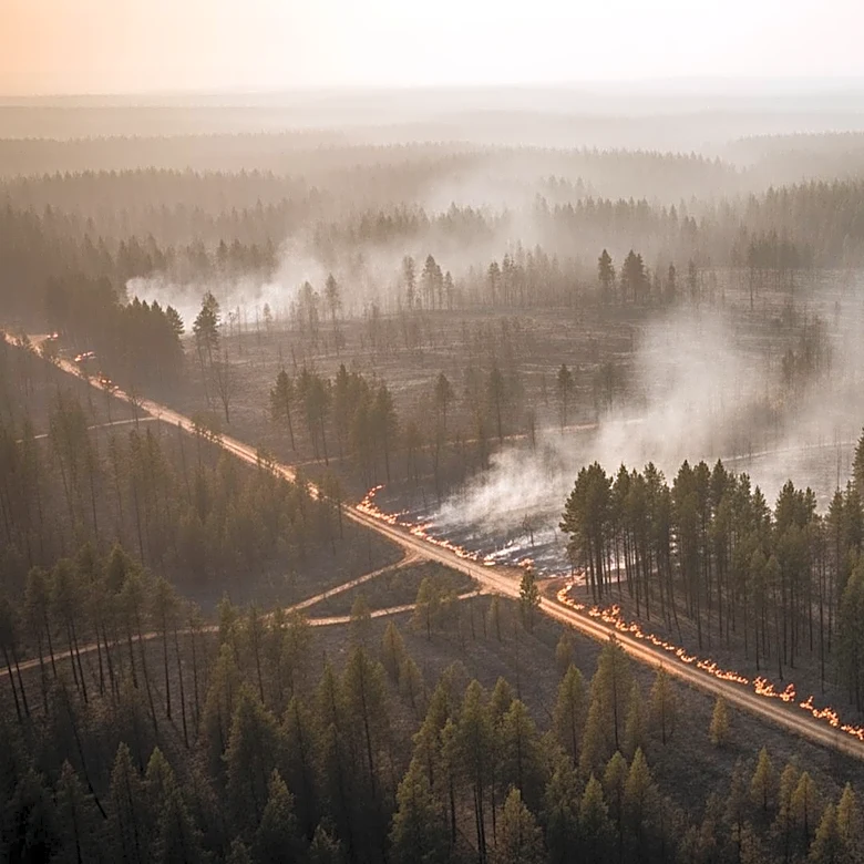 South Georgia Wildfires Burn Over 53,000 Acres, Containment Efforts Continue