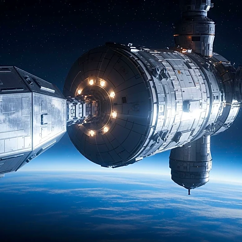 NASA's Progress 95 Cargo Craft Nears Docking with International Space Station