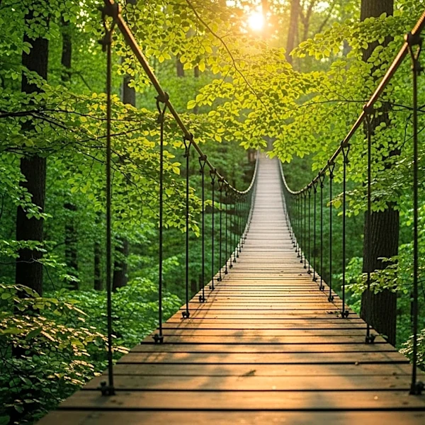 Sumatran Orangutan Uses Canopy Bridge to Cross Road, Marking Conservation Milestone