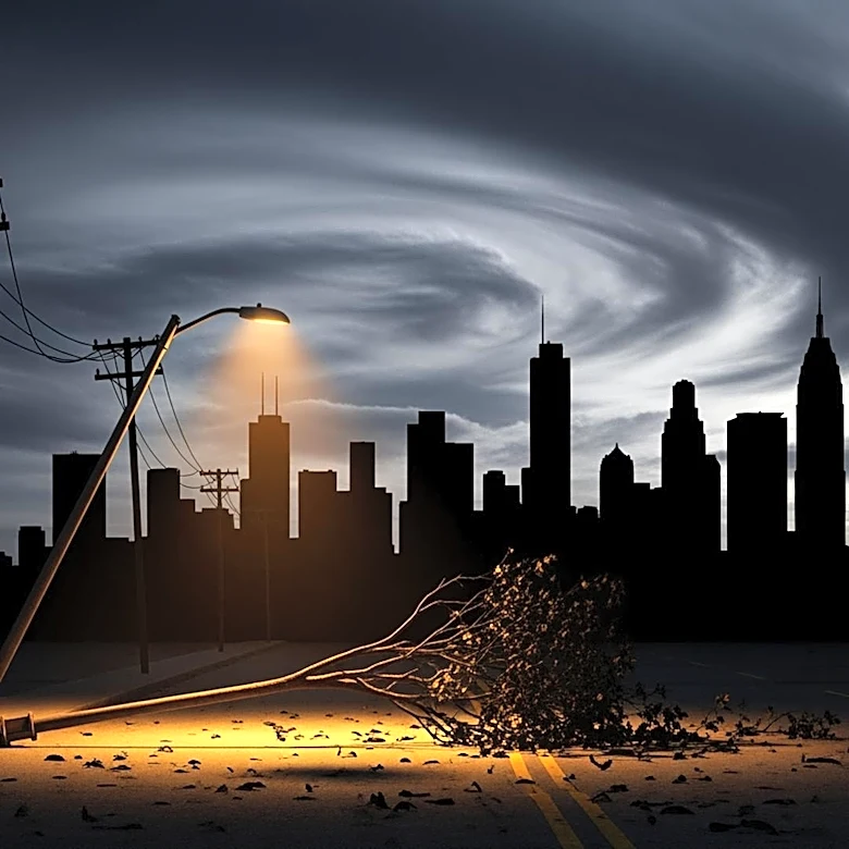 High Winds Cause Damage and Power Outages in Chicago Area