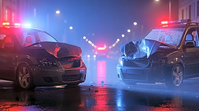 Two Cars Wrecked and Two Injured in Crash on Chicago's Irving Park Road