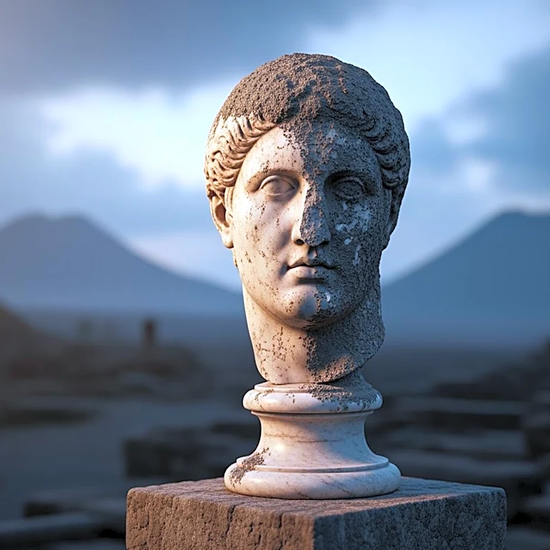Pompeii Archaeologists Use AI to Reconstruct Face of Man Killed in Vesuvius Eruption