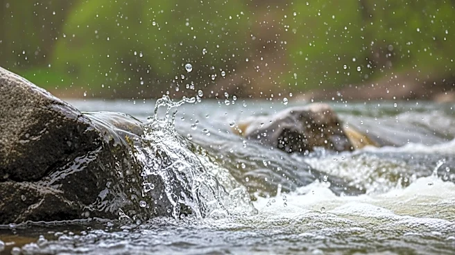 Melting Snow and Spring Rain Cause Flooding at Minnesota's Gooseberry Falls