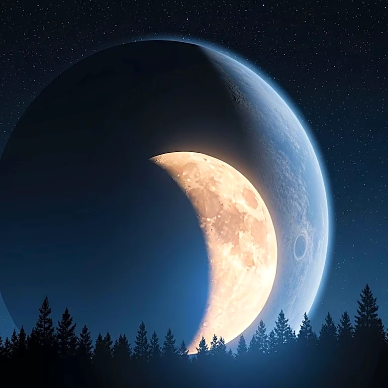 Ganymede's Reappearance from Jupiter's Shadow Captivates Western U.S. Skywatchers