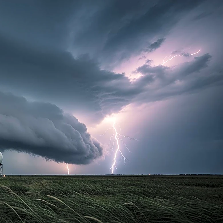 National Weather Service Warns of Severe Thunderstorms and Tornadoes in Midwest and South