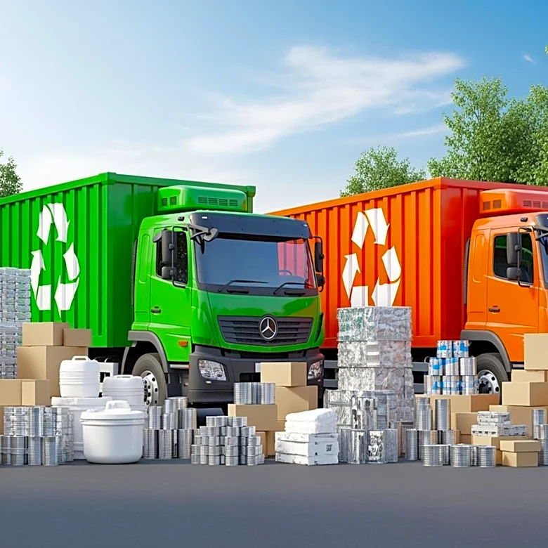 Flossmoor's Recyclepalooza Event Successfully Fills Donation Trucks