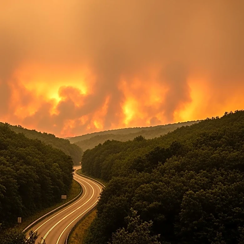 Fire Crews Battle Ongoing Highway 41 Fire in West Miami-Dade