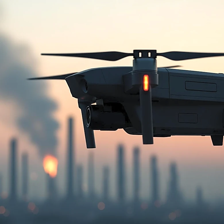 Ukrainian Drone Strike Targets Russian Oil Refinery, Escalating Tensions