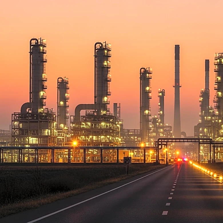 Ukrainian Drone Strikes Prompt Evacuations at Russian Oil Refinery