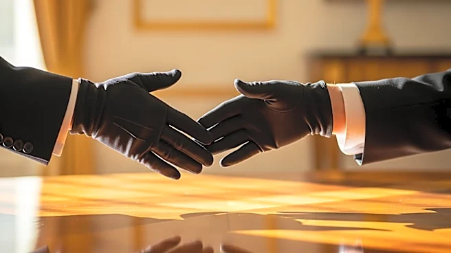 President Trump Deploys Trademark Handshake During King Charles' State Visit