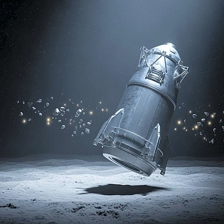 Falcon 9 Rocket Stage Set to Impact Moon, Raising Space Debris Concerns