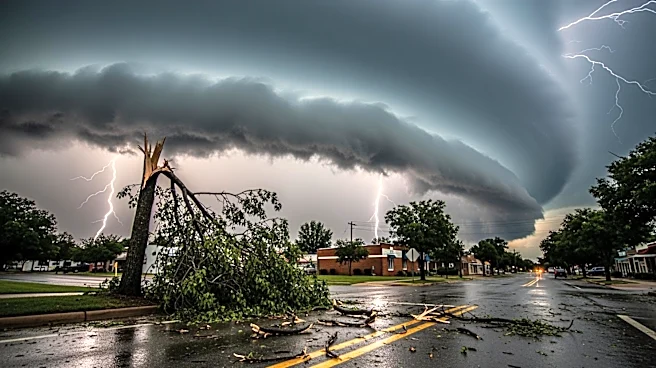 Severe Storms Cause Damage and Injuries in Mineral Wells, Texas