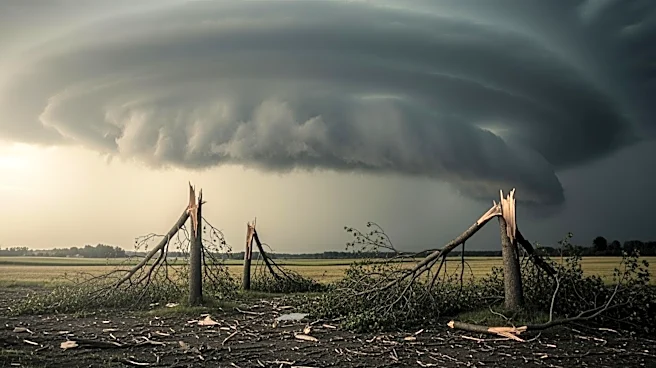 Severe Storm Causes Extensive Damage in Mineral Wells, Texas