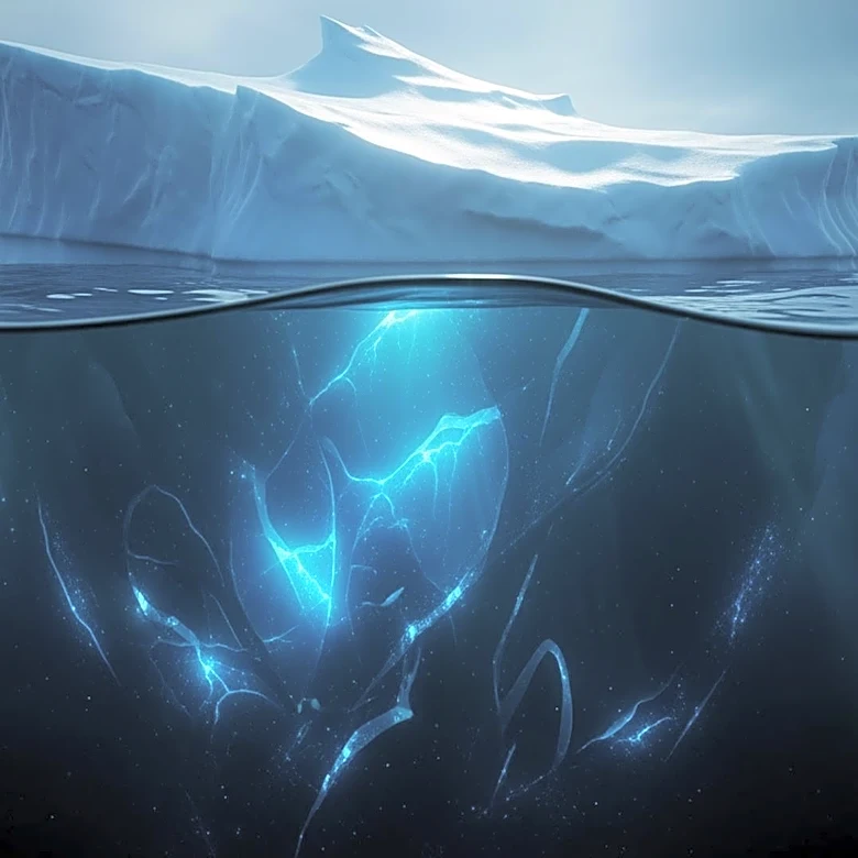Antarctic Iceberg Break Reveals Hidden Marine Ecosystem Thriving in Darkness