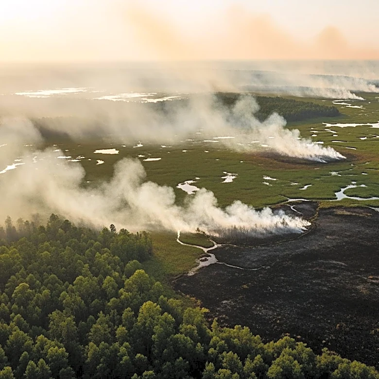 Massive Wildfire Burns Thousands of Acres in South Florida's Everglades National Park