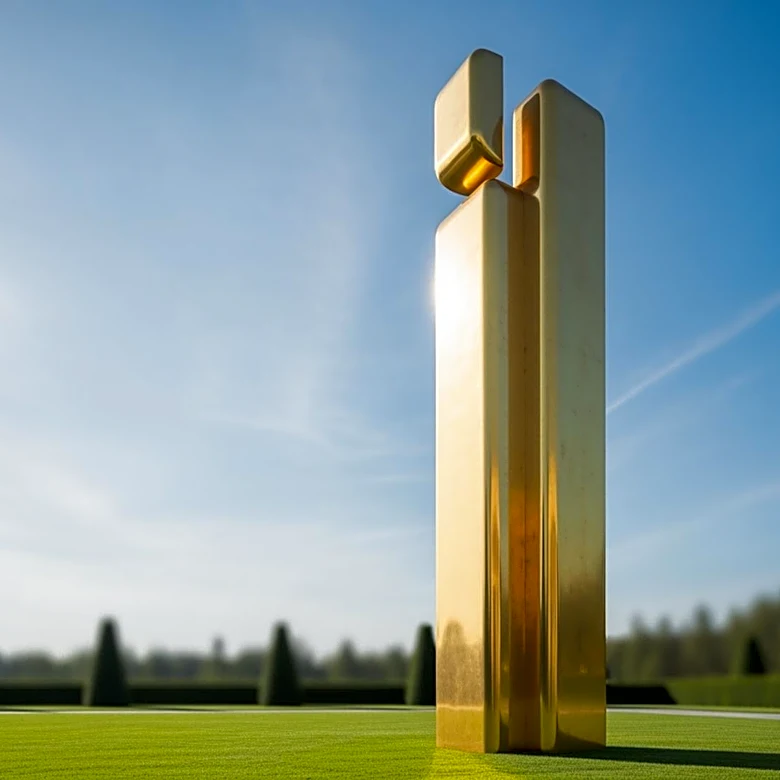 President Trump's 15-Foot Gold Statue at Florida Golf Course Sparks Comparisons to North Korean Monuments