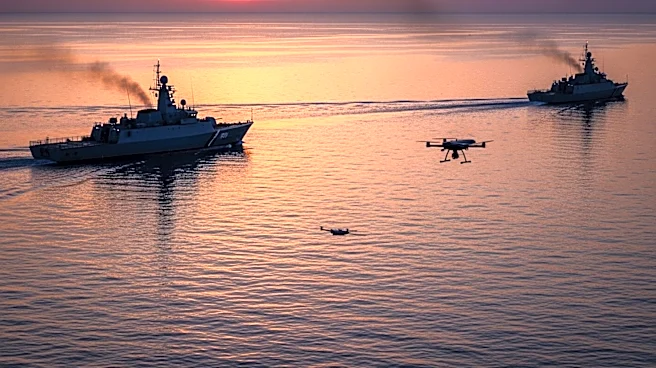 Ukrainian Drone Strikes Damage Russian Patrol Vessels at Kerch Strait