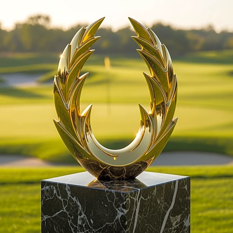 President Trump's Gold Statue at Doral Golf Course Draws Comparisons to Kim Il Sung