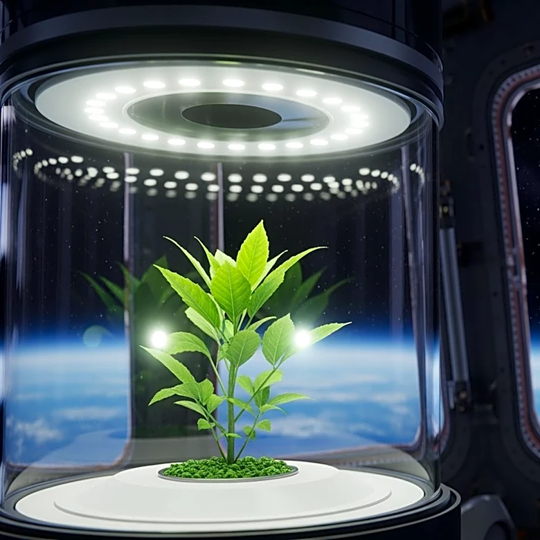 NASA Astronauts Conduct Space Gardening and Health Research on ISS