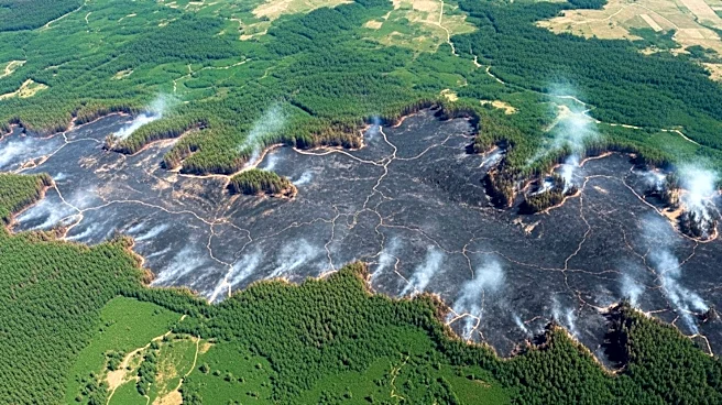 Satellite Images Show Extensive Damage from Georgia Wildfires