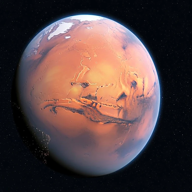 NASA's Mars Odyssey Team Celebrates 25 Years with Global Map of Mars