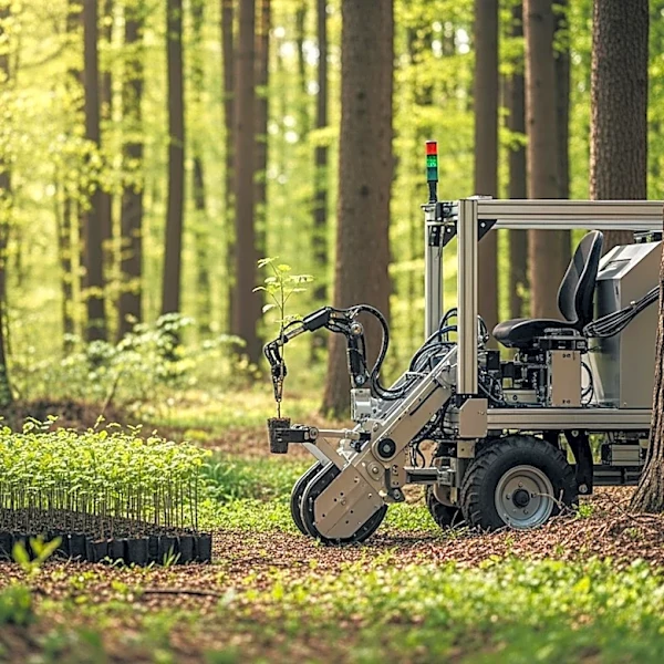 PlantMax Automated Tree Planter Tested in UK Forestry Trials