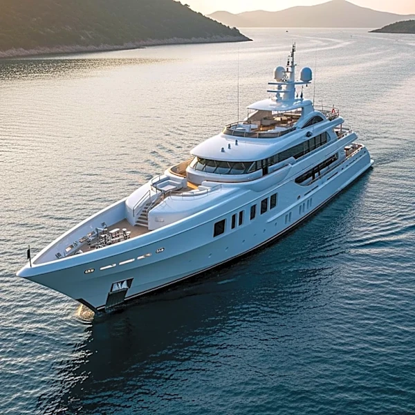 Russian Billionaire's Superyacht Nord Sails Through Strait of Hormuz