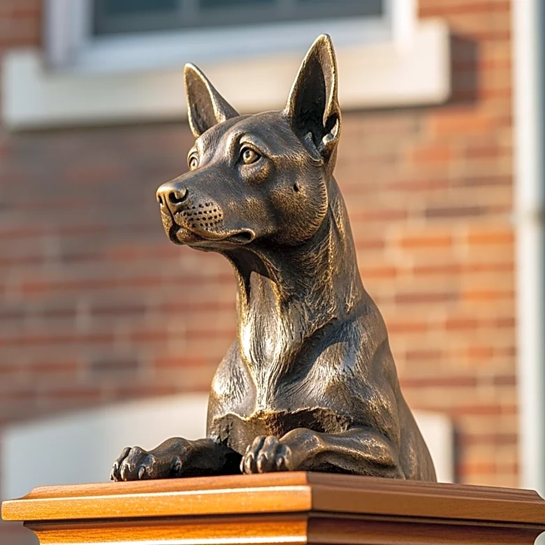 Albany's Iconic Nipper Dog Statue Faces Uncertain Future Amid Building Concerns