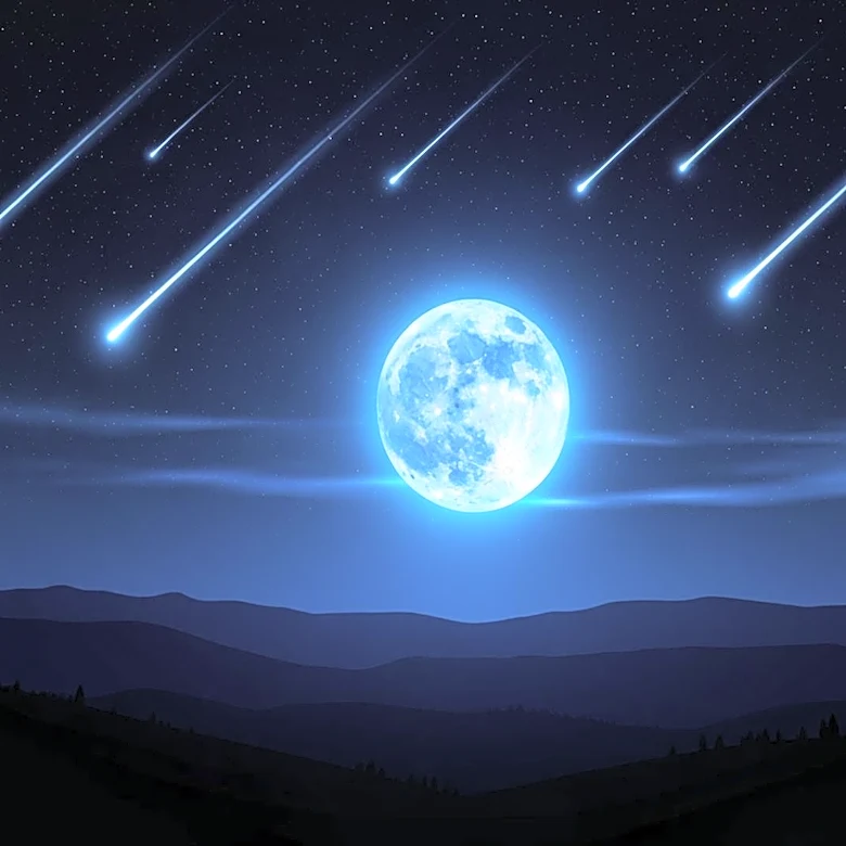 NASA Highlights May's Celestial Events: Meteor Showers and a Rare Blue Moon