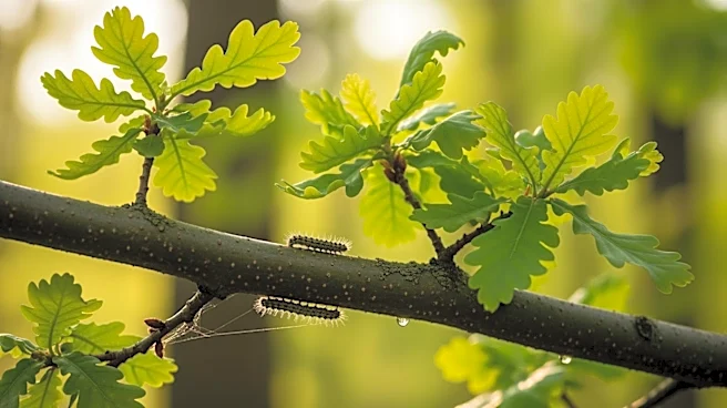 Oak Trees in Germany Use Delaying Tactics to Combat Caterpillar Infestation
