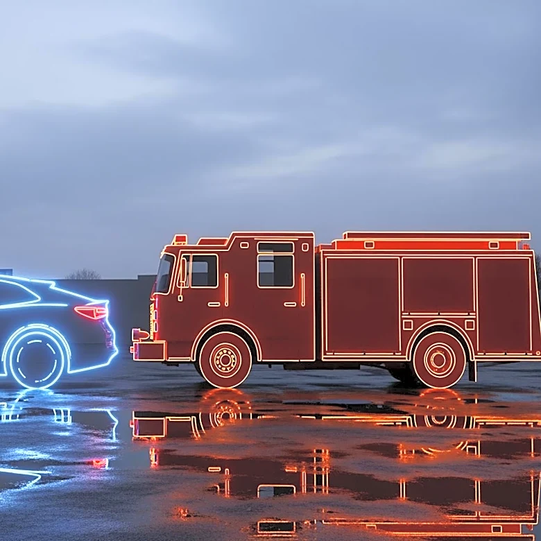 Electric Fire Trucks Gain Traction but Lag Behind Other Fleet Vehicles