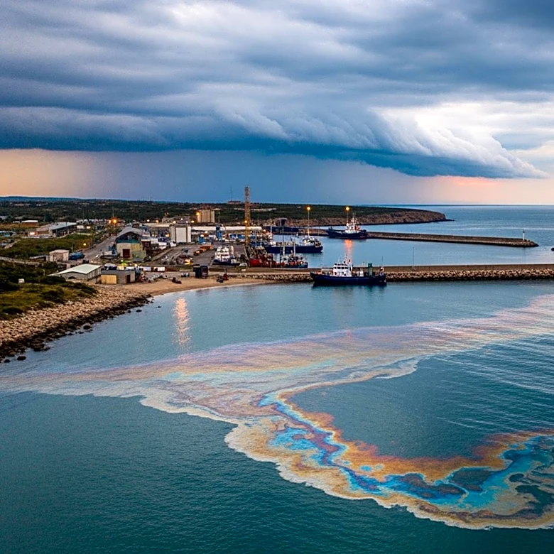 Ukrainian Drone Attacks on Tuapse Port Intensify Environmental Disaster
