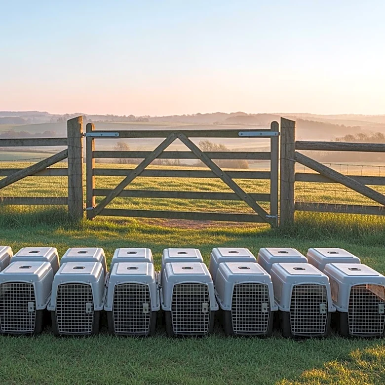Ridglan Farms Begins Transfer of 1,500 Beagles to Rescue Groups
