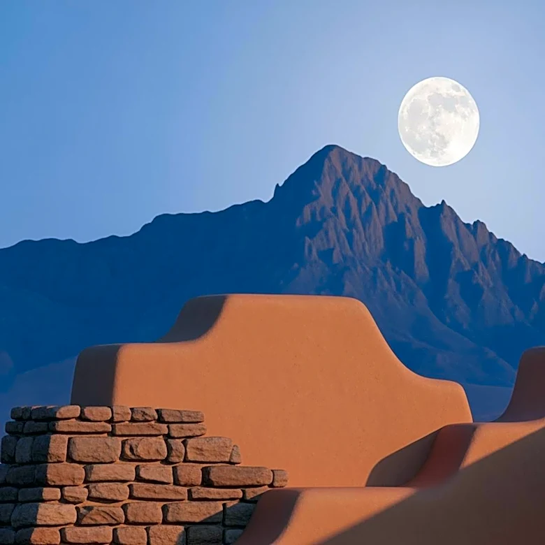 Santa Fe's Moon Mountain Estate Listed for $3.25 Million, Showcasing Native American Art