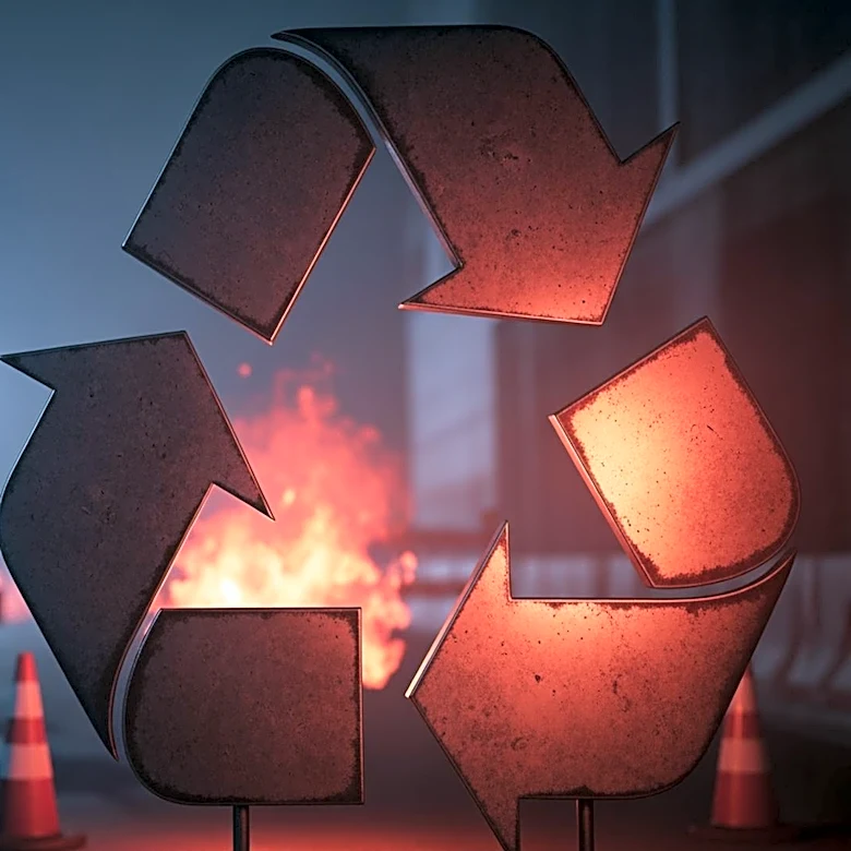 Raleigh Recycling Plant Fire Prompts Road Closures and Investigation