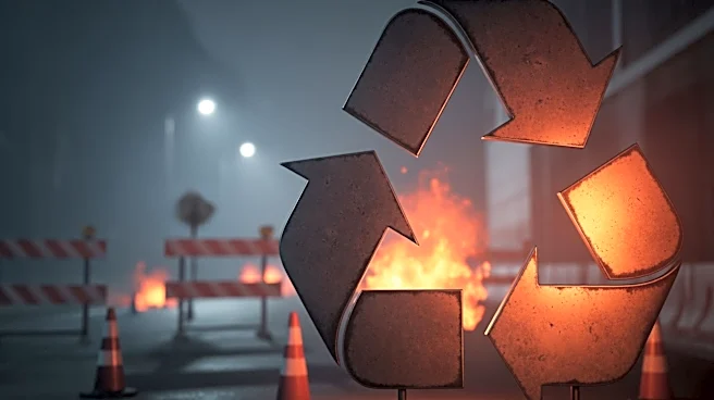 Raleigh Recycling Plant Fire Prompts Road Closures and Investigation